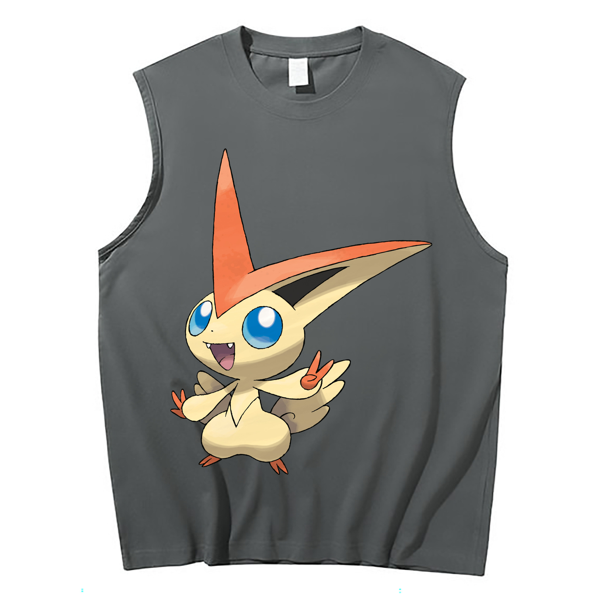 （画像用） ポケットモンスター Pokémon コットン100％タンクトップ（フロントプリント）